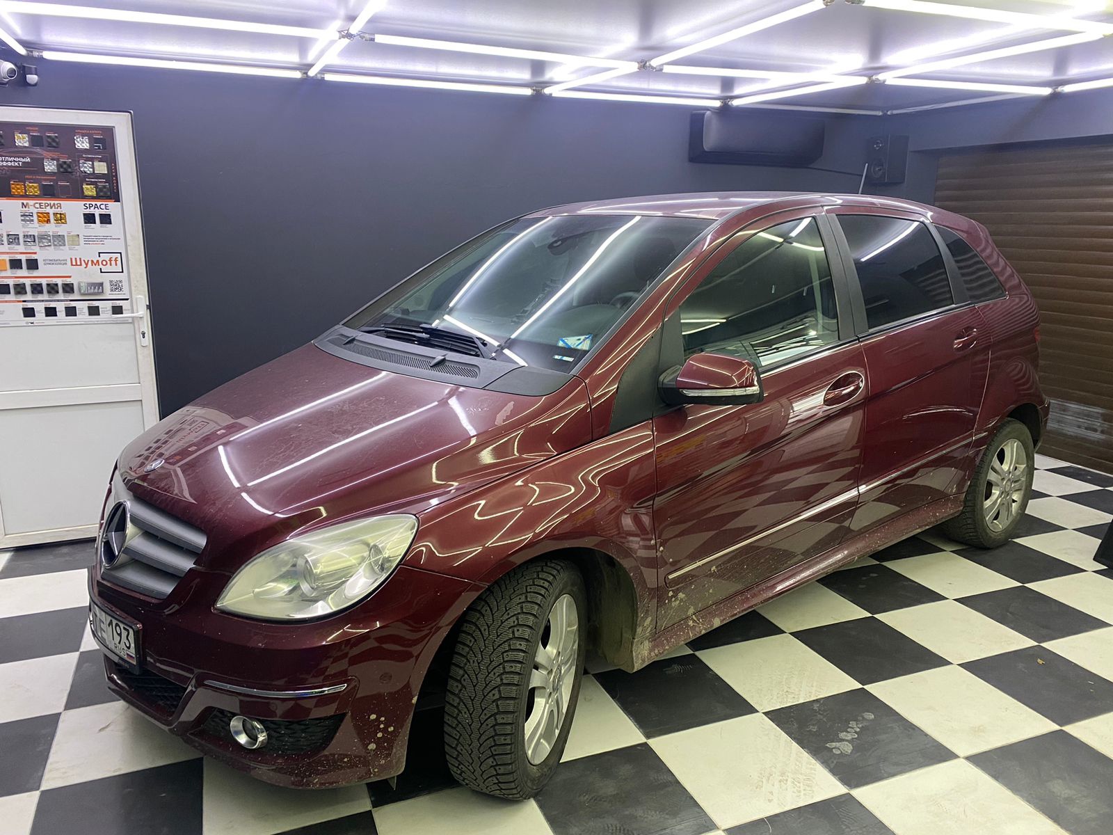 Замена штатной магнитолы на головное устройство Android от компании S8 ProMax 4/32Gb в Mercedes-Benz B-Classe W245