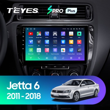 Автомагнитола Teyes SPRO Plus 4/32Gb Volkswagen Jetta 6