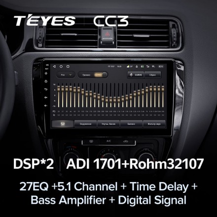 Автомагнитола Teyes CC3 4/32Gb Volkswagen Jetta 6