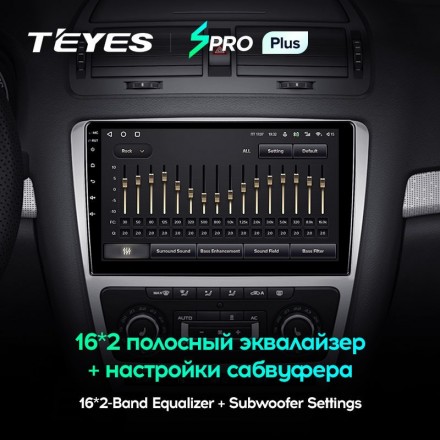 Автомагнитола Teyes SPRO Plus 4/32Gb Skoda Octavia 2 A5 Серая