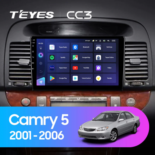 Автомагнитола Teyes CC3 4/32Gb Toyota Camry 5 Тип-A