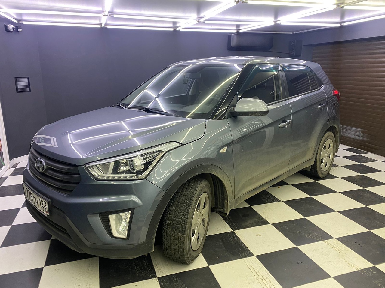 Замена штатной магнитолы на головное устройство Android от компании Teyes CC3 4/32Gb в Hyundai Creta