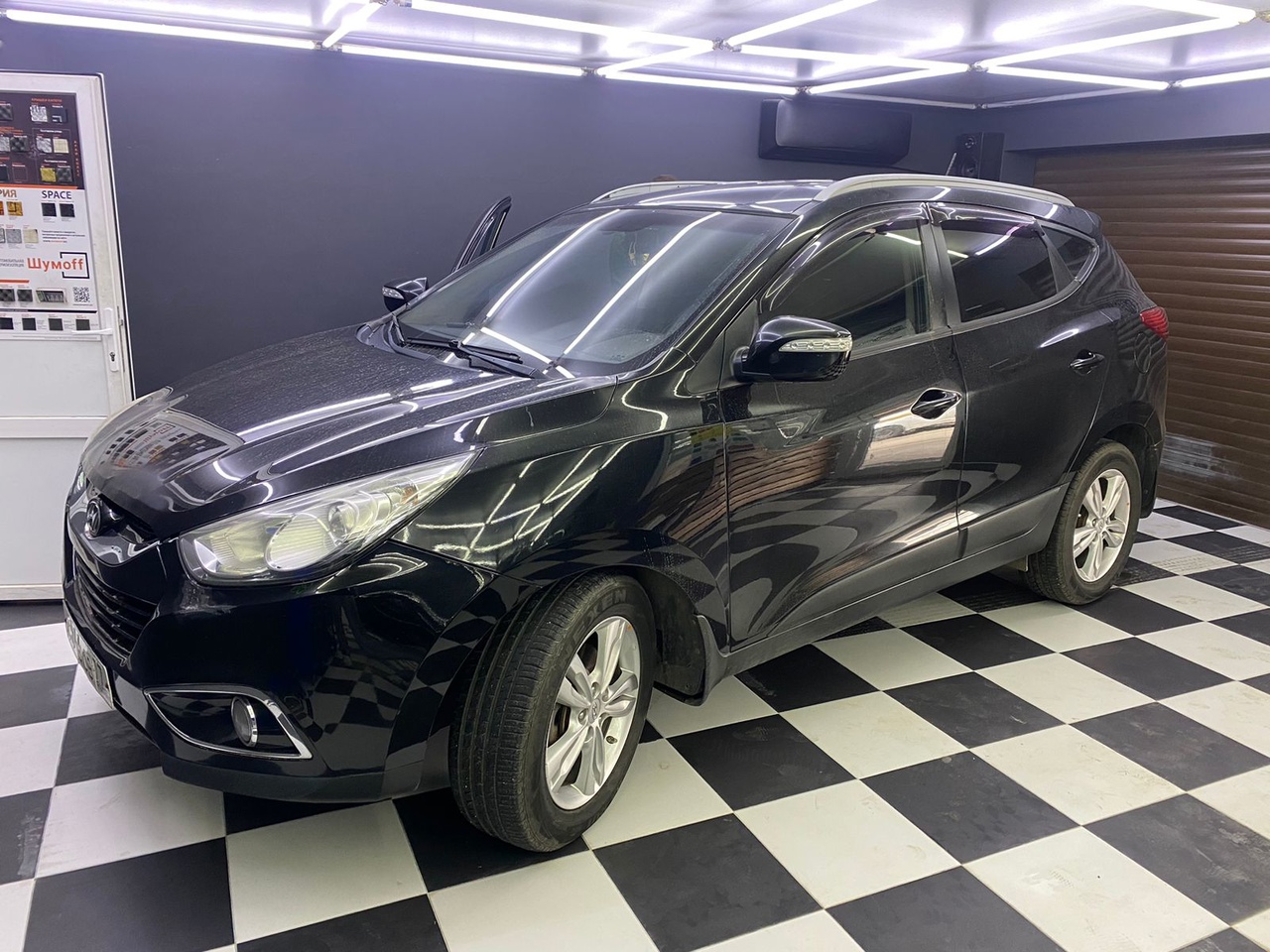 Замена штатной магнитолы на головное устройство Android от компании S8 ProMax 4/32Gb в Hyundai IX-35