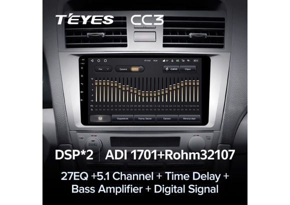 Автомагнитола Teyes CC3 4/32Gb Toyota Camry 6