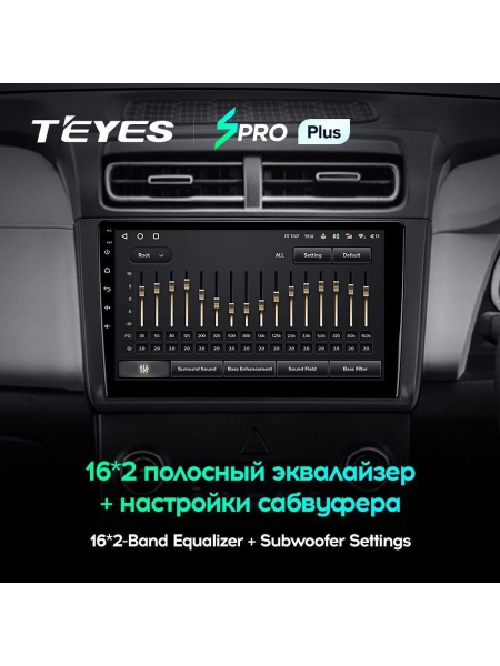 Автомагнитола Teyes SPRO Plus 4/32Gb Hyundai Creta 2 / IX25 10.1 дюймов