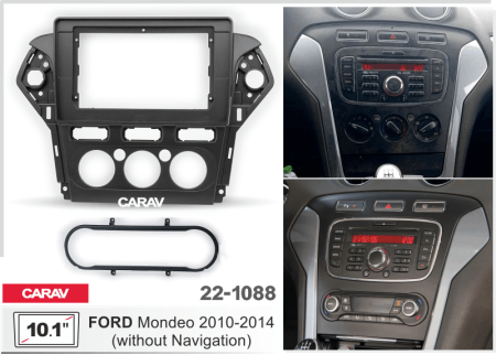 CARAV 22-1088 | 10.1" переходная рамка Ford Mondeo 2010-2014 (без навигации)