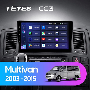 Автомагнитола Teyes CC3 4/32Gb Volkswagen Multivan T5