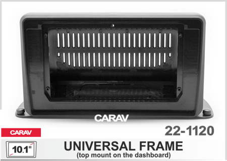 CARAV 22-1120 | 10.1" Универсальная рамка крепление на торпеду сверху