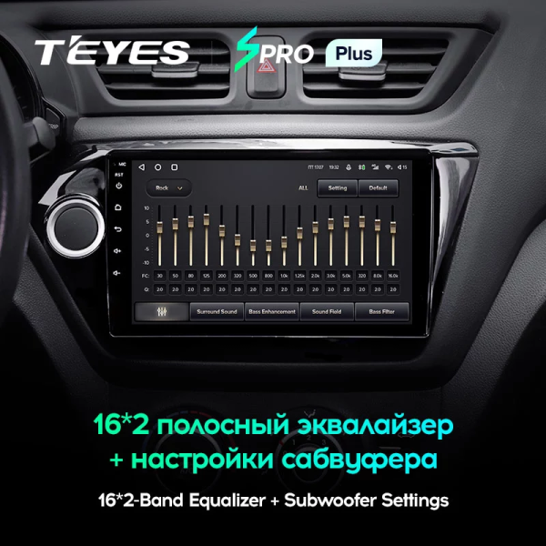 Автомагнитола Teyes SPRO Plus 4/32Gb Kia Rio 4 Тип-A