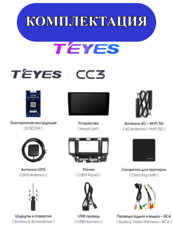 Автомагнитола Teyes CC3 4/32Gb Mazda 3 BL