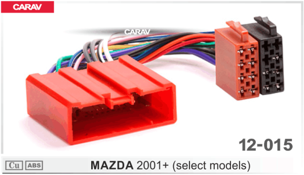CARAV 12-015 (ISO-переходник для а/м MAZDA 2001+)