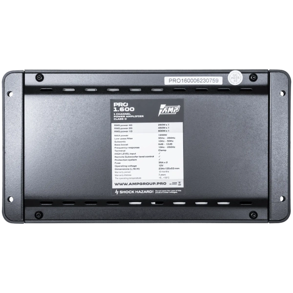AMP PRO 1.600 