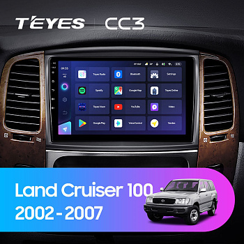 Автомагнитола Teyes CC3 4/32Gb Toyota Land Cruiser LC 100 Тип-A