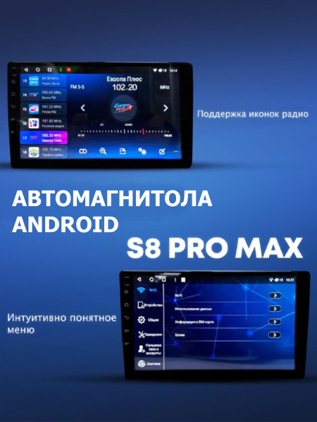 Автомагнитола S8 ProMax 4/32Gb Nissan Qashqai Тип-A