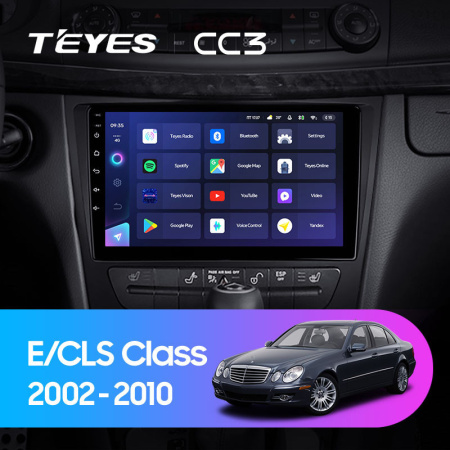 Автомагнитола Teyes CC3 4/32Gb Mercedes Benz E-Class S211 W211 CLS-Class C219