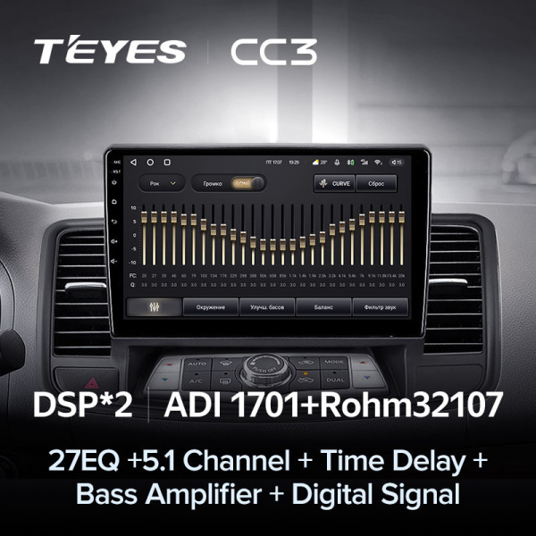 Автомагнитола Teyes CC3 4/32Gb Nissan Teana J32 Тип-B