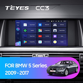 Автомагнитола Teyes CC3 4/32Gb BMW 5-Series F10 F11 CIC