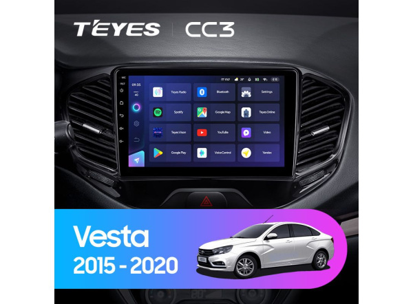 Автомагнитола Teyes CC3 4/32Gb Lada Vesta