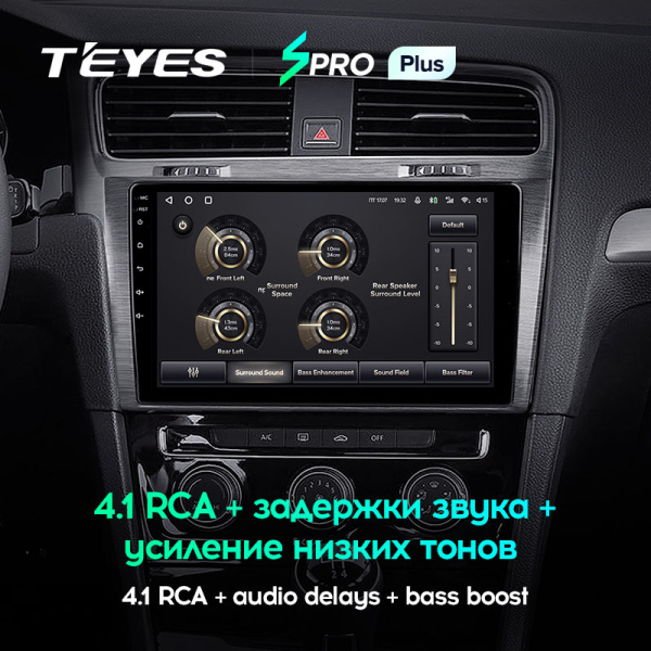 Автомагнитола Teyes SPRO Plus 4/32Gb Ford Focus 2 Тип-B